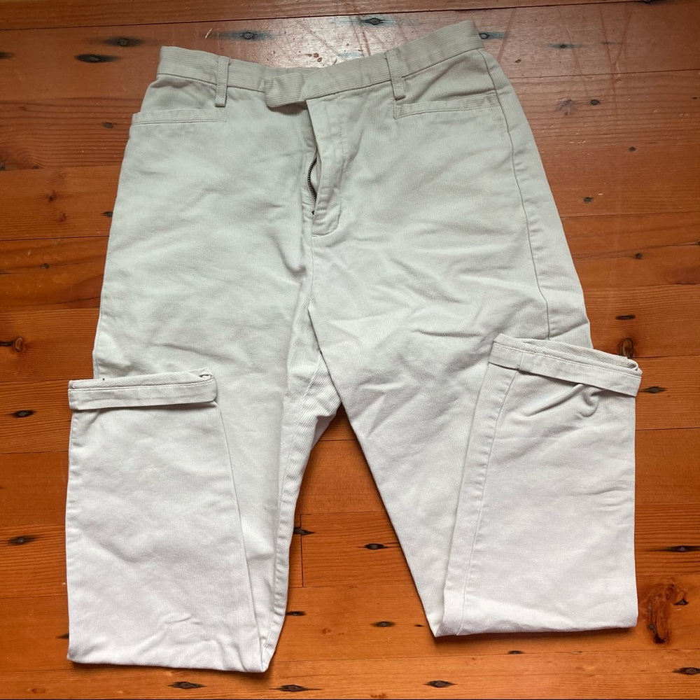 Stone corduroy pants